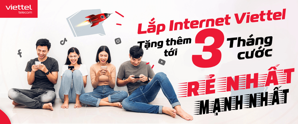 Lắp Mạng Viettel Rẻ Nhất